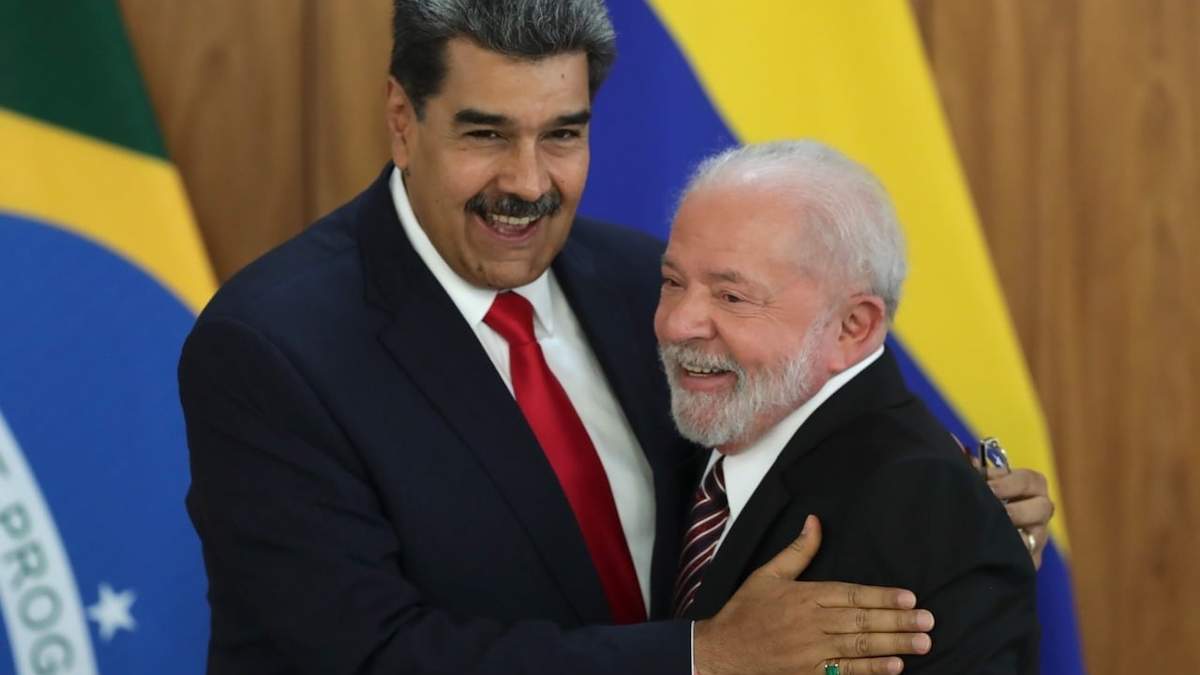 Nicolás Maduro y Luiz Inácio Lula da Silva en 2023