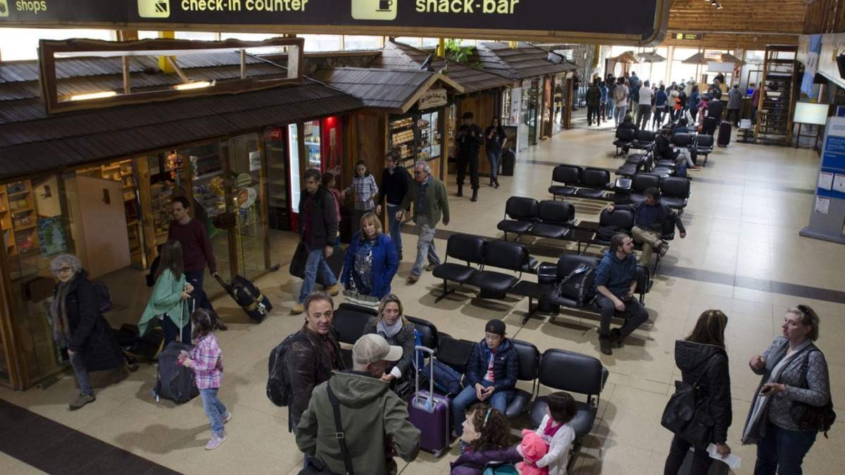 El aeropuerto Chapelco de San Martín de los Andes. Fuente: (La Angostura Digital)