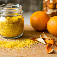 No tires las cáscaras de naranja y hacé este saborizante natural en polvo para todas tus comidas y postres