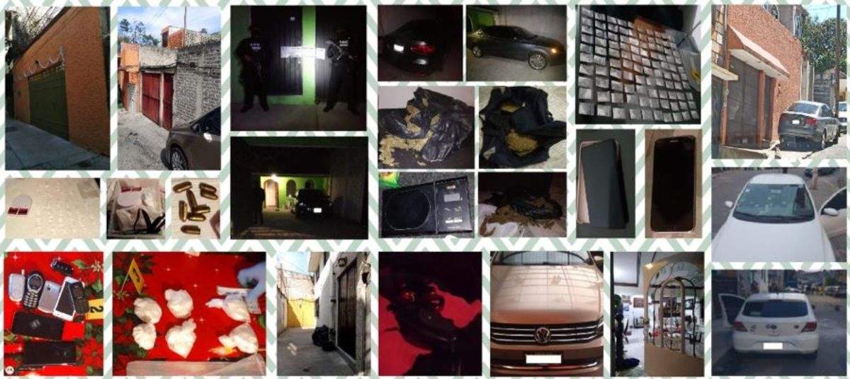 Vehículos, droga e inmuebles asegurados a "Don Agus"