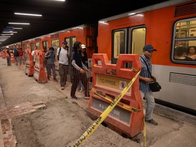 Obras del Metro comenzaron tarde por falta de recursos federales: Brugada