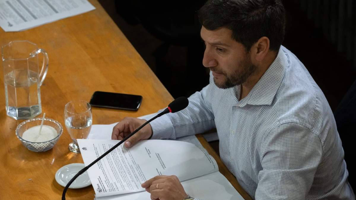 César Meza, concejal de San Martín de los Andes. Fuente: (Twitter)