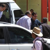 Con gritos de "¡asesinos!" y cartuchos percutidos, reciben a Campa en Nochixtlán