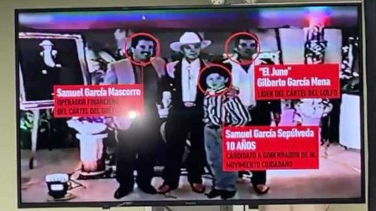 Fragmento del video presentado por Adrián de la Garza