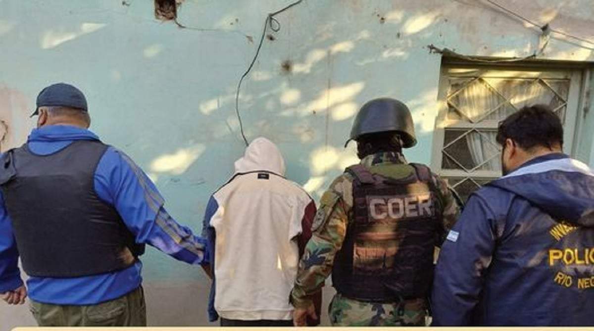 Pablo Soto fue detenido en Cinco Saltos. Fuente (Policía de Neuquén)
