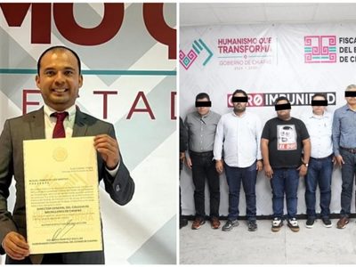 Destituyen a director del COBACH Chiapas tras detención de seis funcionarios por extorsión