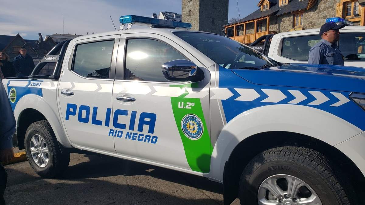 Policía de Río Negro. Fuente: (Twitter)