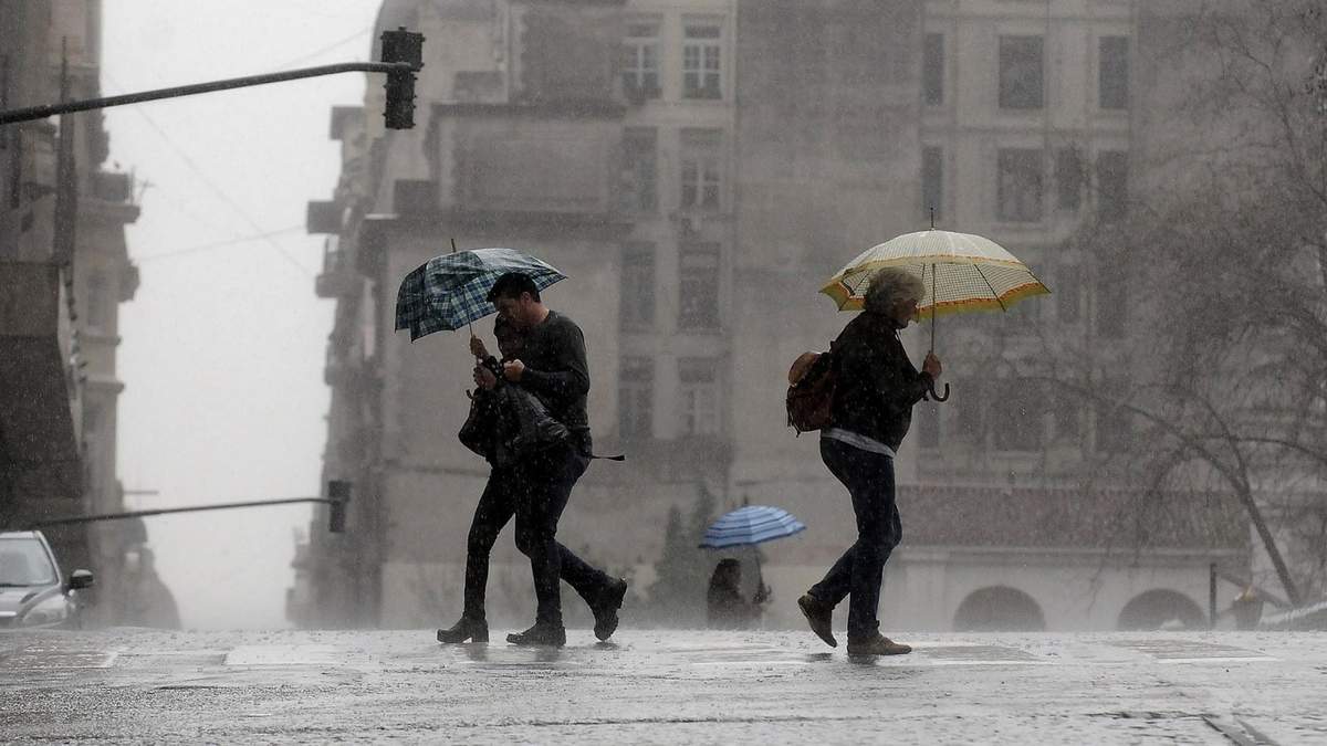 El SMN pidió tomar precauciones por la llegada de las lluvias. Fuente: (X)