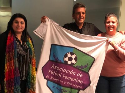 Nación financiará un proyecto de fútbol femenino en Neuquén y Río Negro