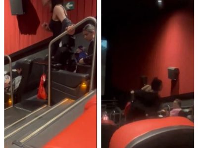 “Lady Cinemex”: Se viraliza mujer que hizo comentarios homofóbicos en un cine de CDMX (Video)