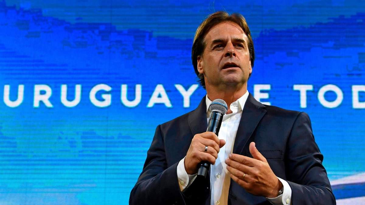 Luis Lacalle Pou, presidente de Uruguay. Fuente: (Twitter)