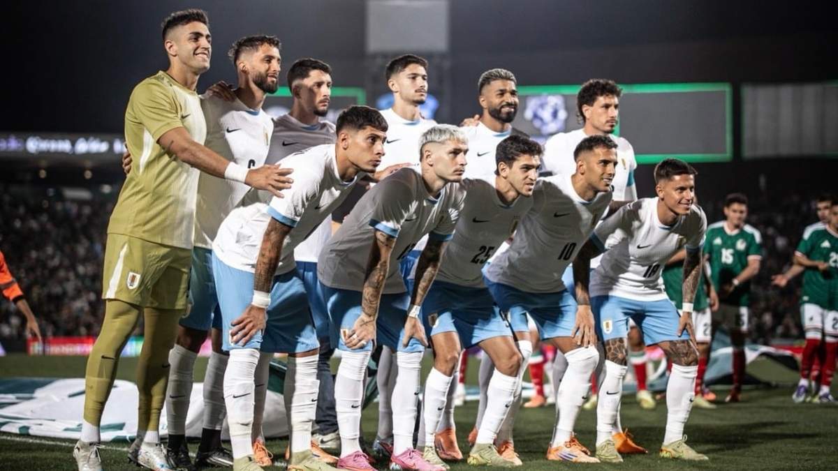 Selección Uruguaya. Concentración en Playa del Carmen