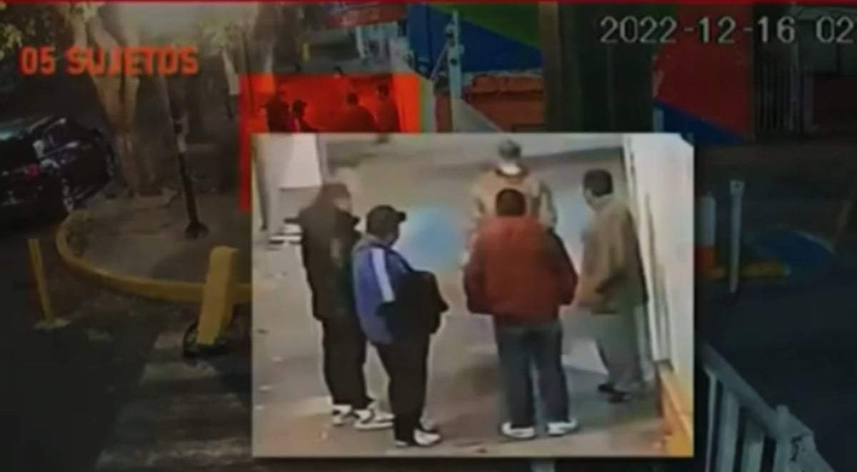 Presuntos agresores