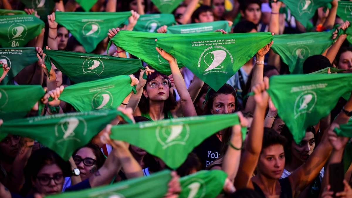 El proyecto de Interrupción Voluntaria del Embarazo quedó suspendido por la pandemia. (Fuente: Twitter)