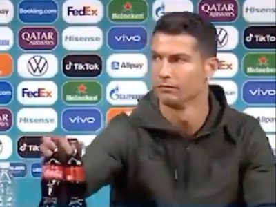 El rechazo de Ronaldo a Coca Cola hizo perder a la refresquera 4 mil mdd en unas horas