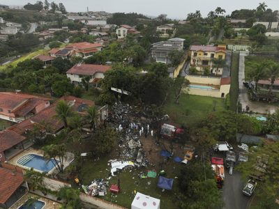 Su trabajo era salvar vidas y murieron en la caída de avión en el patio de una casa en Brasil