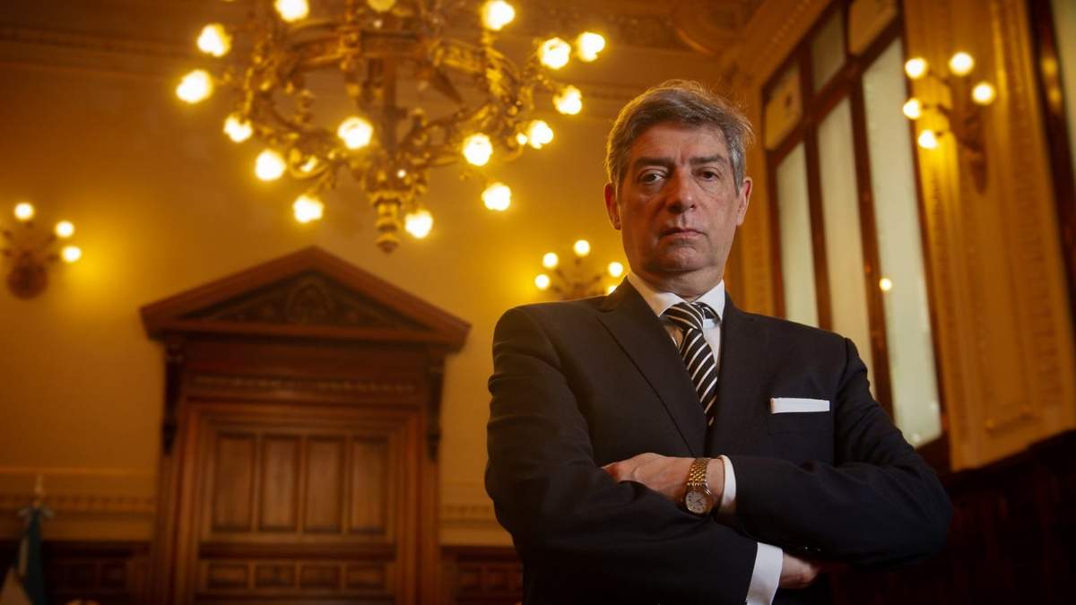 El presidente de la Corte Suprema de Justicia, Horacio Rosatti. Fuente: (Twitter)
