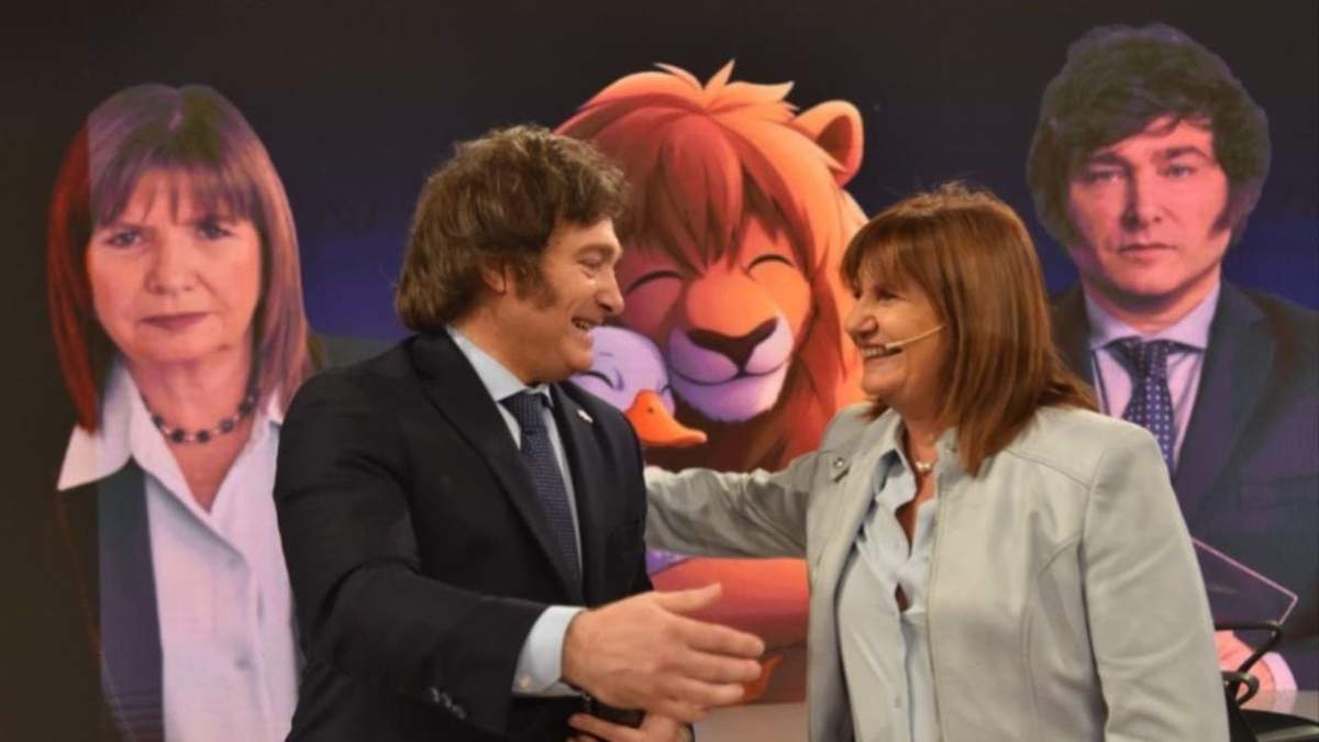 Javier Milei y Patricia Bullrich. Fuente: (X)
