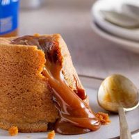 Volcán de dulce de leche: con solo 3 ingredientes y podés prepararlo en horno, airfryer o microondas