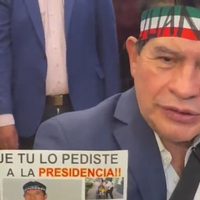 “Juanito” reaparece: "Yo soy el único que le puede ganar al delincuente de López Obrador"