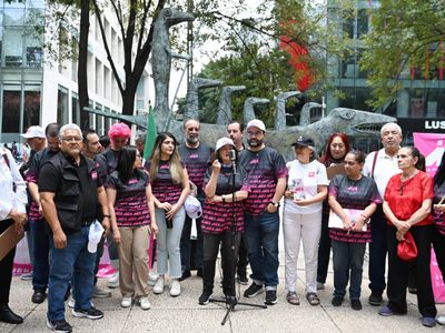 Álvarez Icaza y Cecilia Soto participan en jornada de afiliación de Somos Mx
