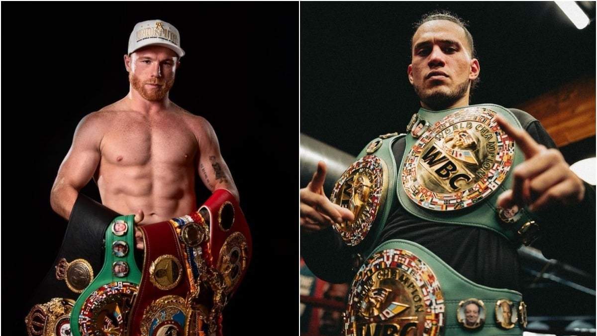 Canelo Álvarez y David Benavidez