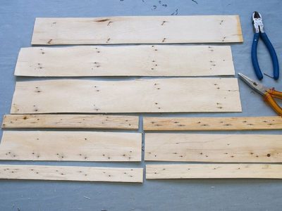 Guardá varios pedazos de madera: creá este original porta macetas, con todo el estilo de los creadores de Pinterest