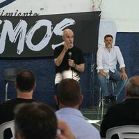 Horacio Rodríguez Larreta volvió al conurbano y se acercó al peronismo
