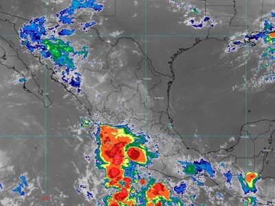 Se esperan lluvias intensas en Michoacán, Guerrero, Morelos y Puebla para este lunes