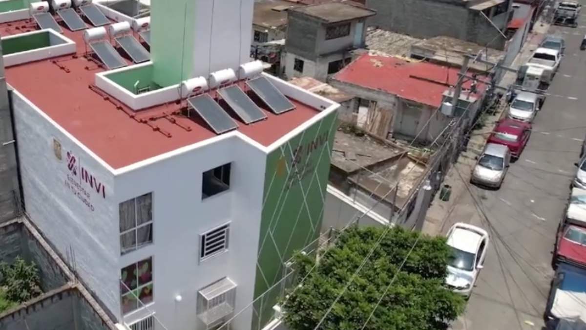 Edificio departamental del INVI