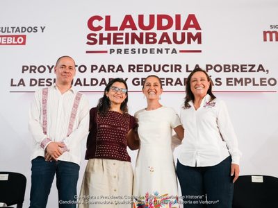 Sheinbaum criticó la “guerra sucia” contra su candidatura presidencial