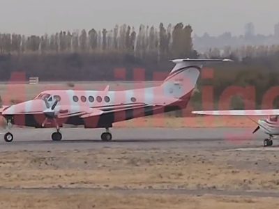 En un avión sanitario, trasladaron a Amado Boudou a Buenos Aires