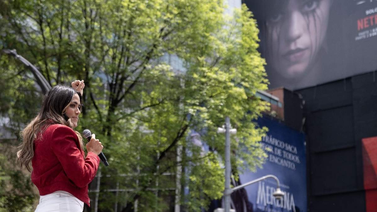 Rojo de la Vega en la marcha
