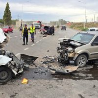 Indignación en Ruta 7: provocó un choque múltiple y escapó tras ver el desastre