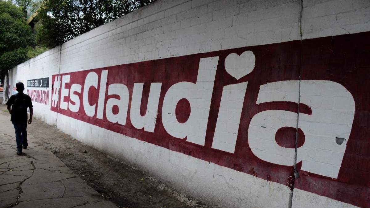 Propaganda en favor de Claudia Sheinbaum