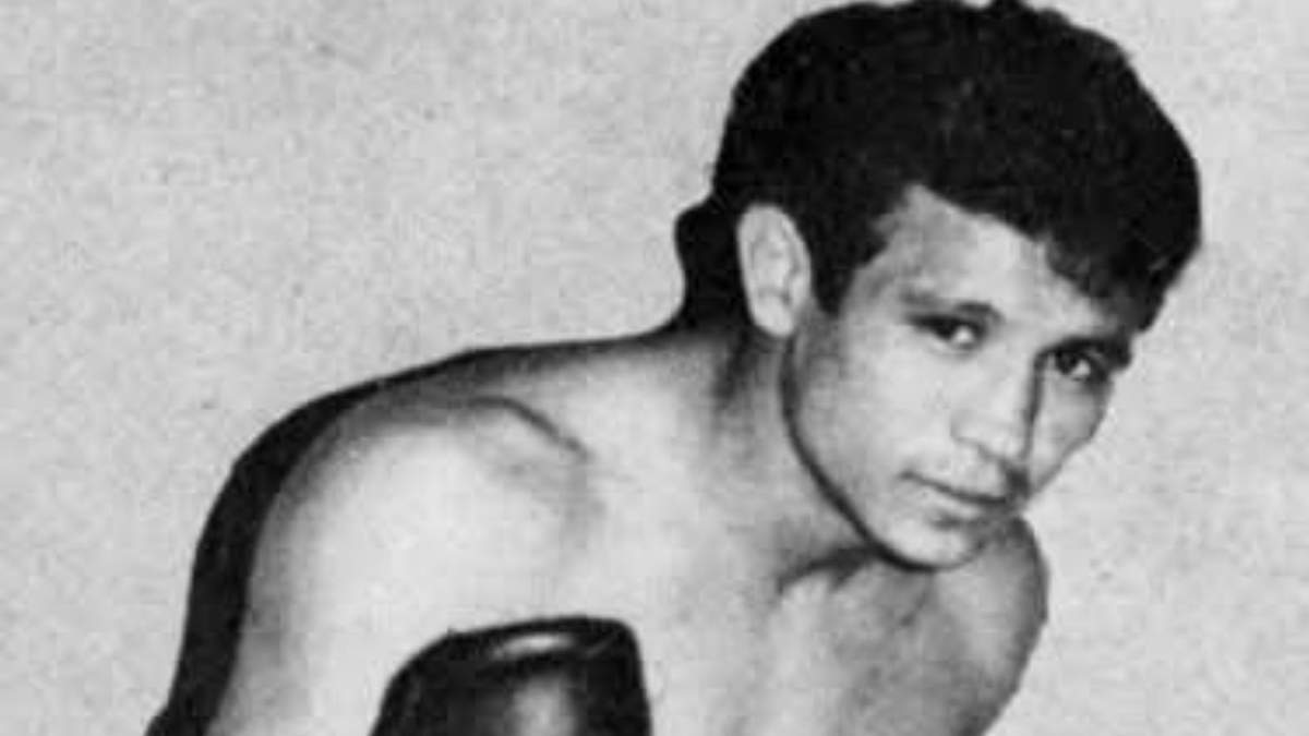 El boxeador yucateco Miguel Canto, campeón mundial de los pesos mosca entre 1975 y 1979