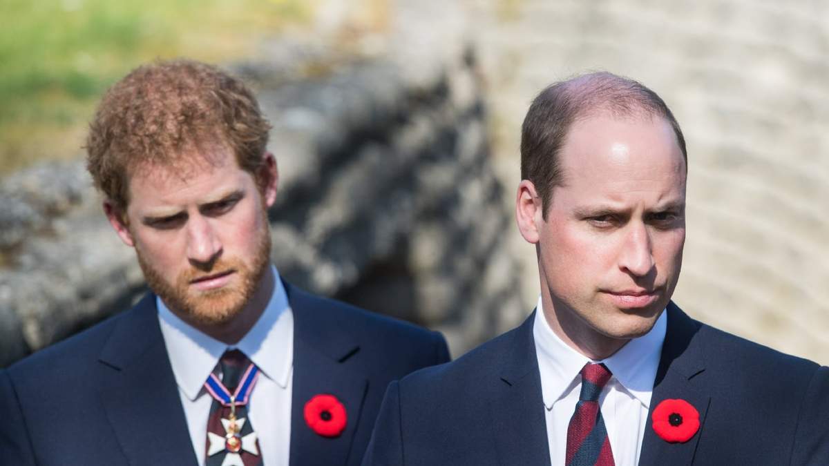 Príncipes Harry y Guillermo. Fuente: (Instagram)