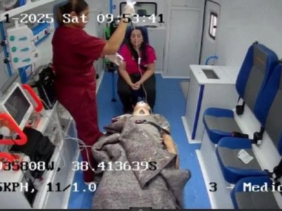 El servicio de salud del sindicato de petroleros realizó dos derivaciones de emergencias por un  ACV y un traumatismo de cráneo