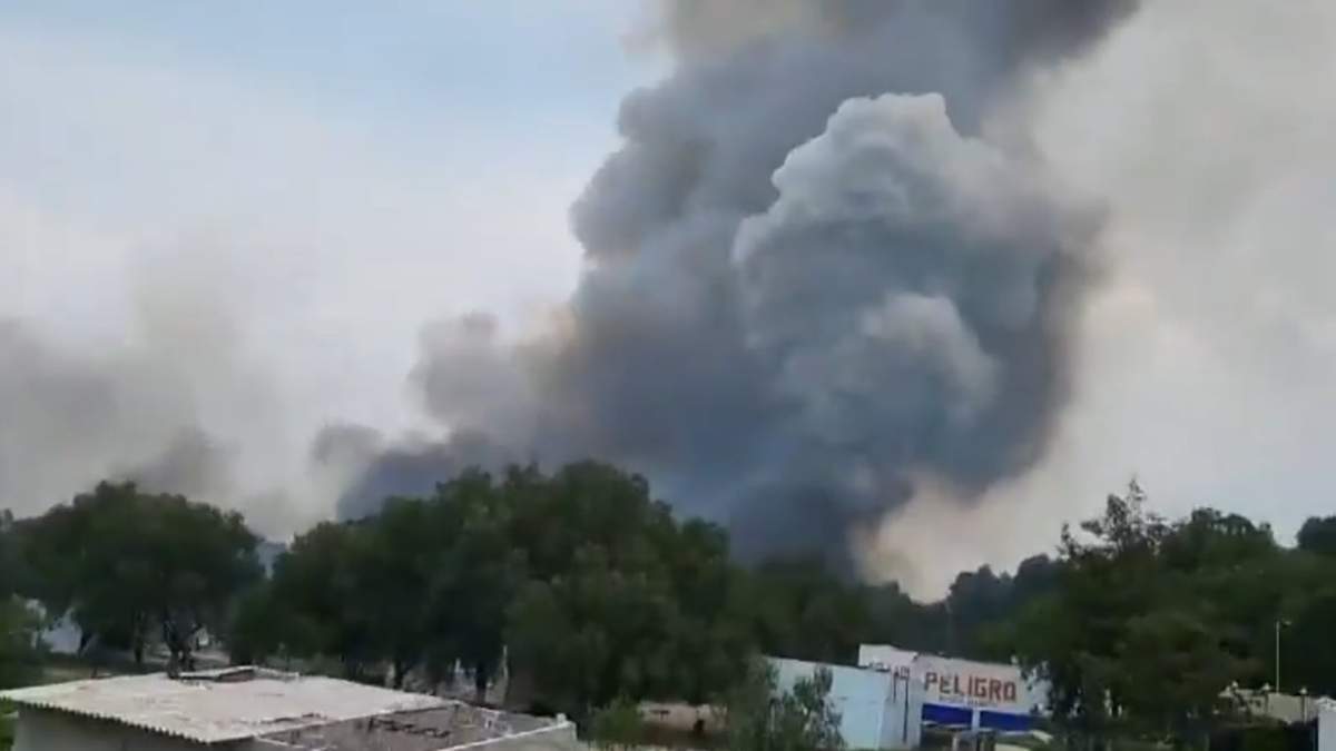 La explosión en Tultepec
