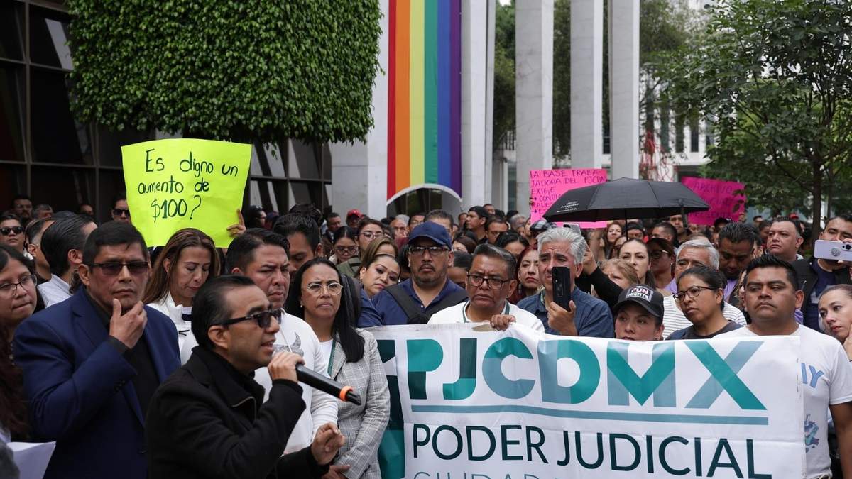 Juzgados en paro. Crisis judicial en la CDMX