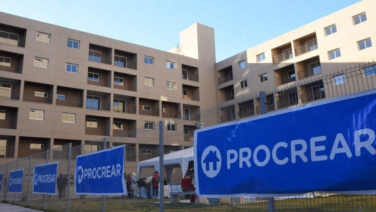 El Procrear tiene varios desarrollos en todo el país. Fuente: (Twitter)