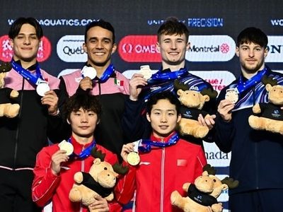 México conquista dos medallas de plata en la Copa del Mundo de Clavados Montreal 2026
