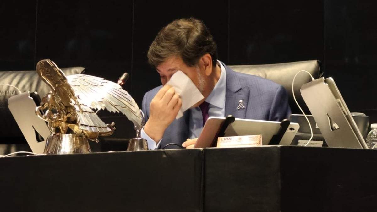 Gerardo Fernández Noroña en el Senado