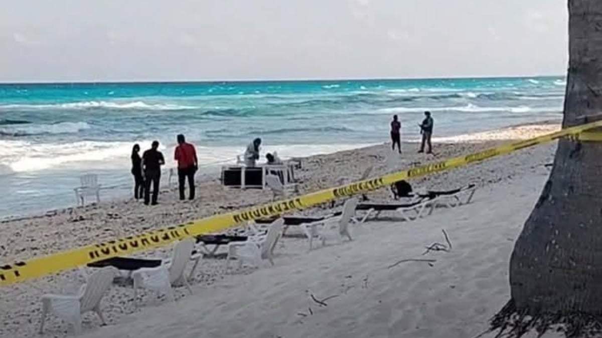 Zona donde apareció el cuerpo de Alejandro