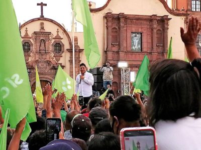 San Luis Potosí, "moneda de cambio" del Verde