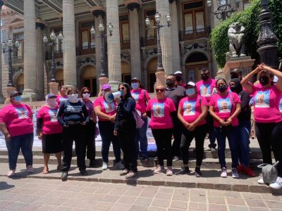 Madres buscadoras exigen a Jesús Oviedo se investigue el asesinato de Teresa Magueyal en Guanajuato