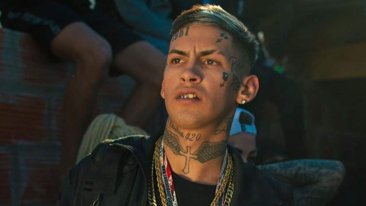 L-Gante, cantante de cumbia. Fuente: (Twitter)