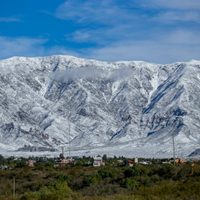 Sorpresa en la cordillera: el video de la inesperada nevada