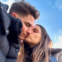 Julián Álvarez y su novia presentaron al nuevo integrante de la familia