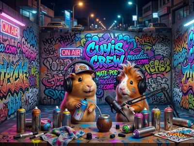 Los Cuyis se ríen del funcionario paria y el misterio de los grafitis en los medios
